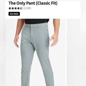 Men’s Fabletics pants, brand new never worn, size 32x30